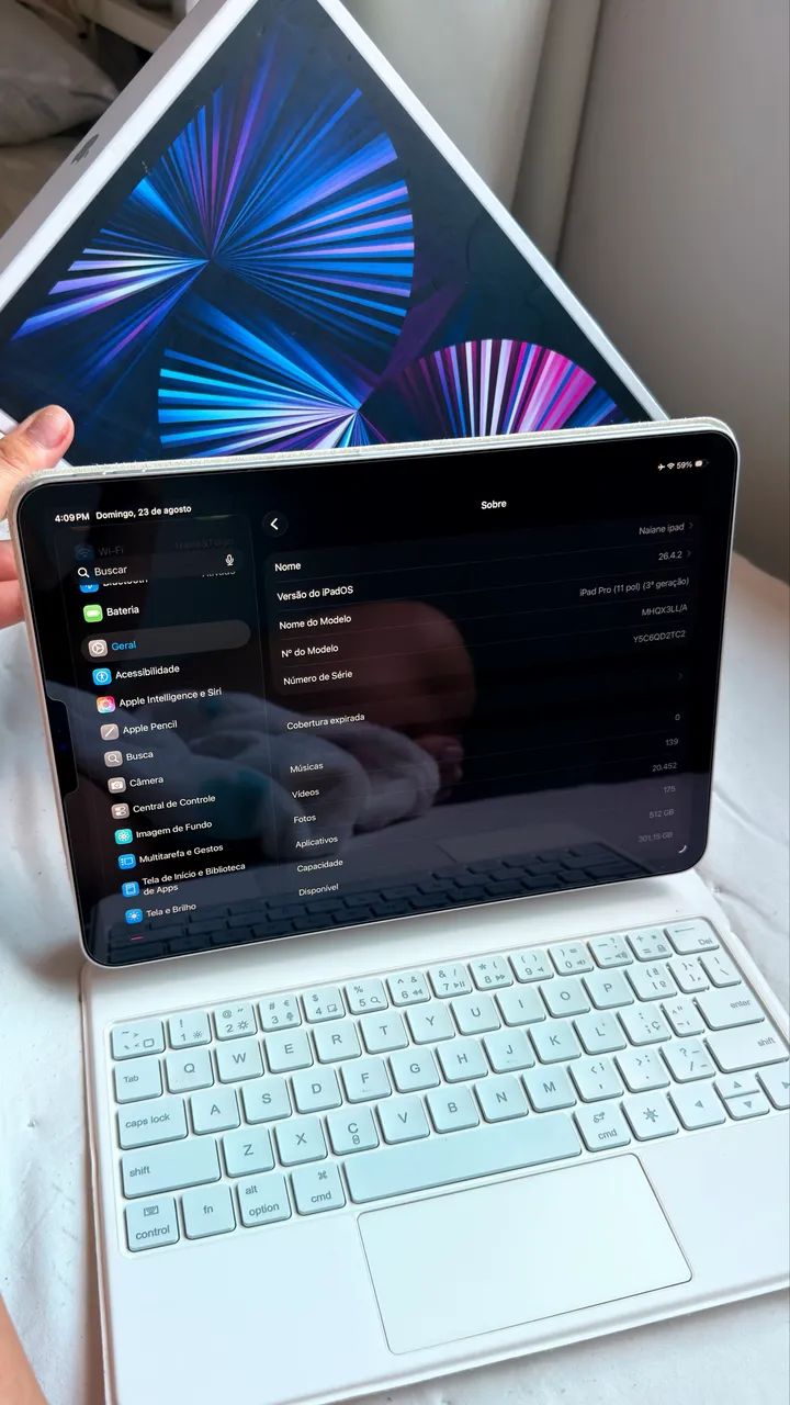 iPad Pro 11? 512GB Wi-Fi + Teclado Mágico - Foto 3