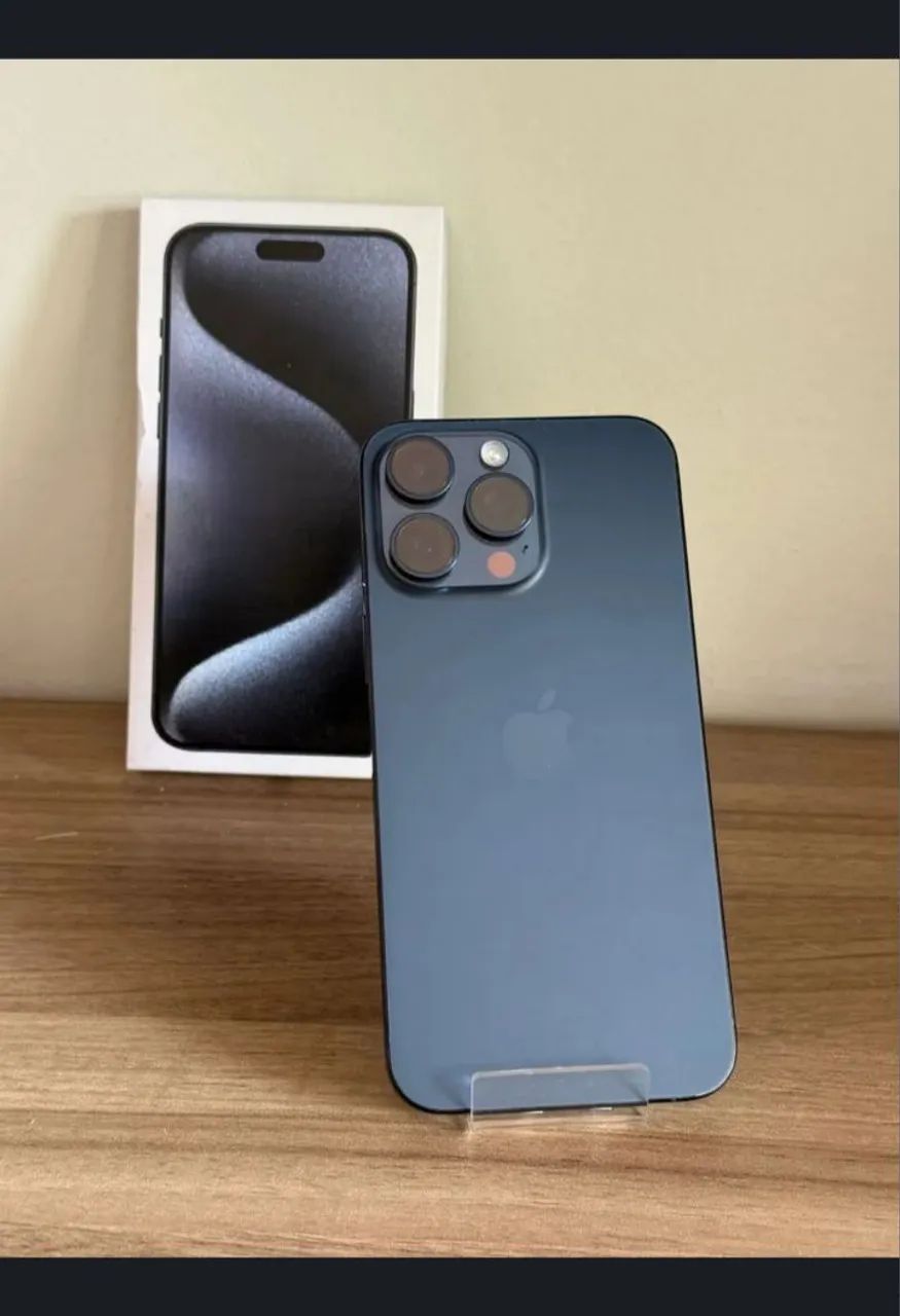 IPhone 15 PRO MAX, roxo de 256GB, TODO ORIGINAL, NUNCA ABERTO