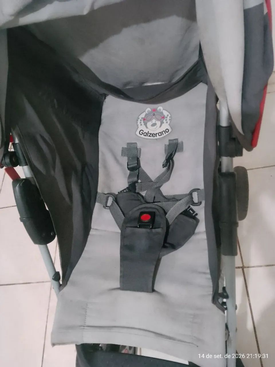 Carrinho de bebê menino  - Foto 3