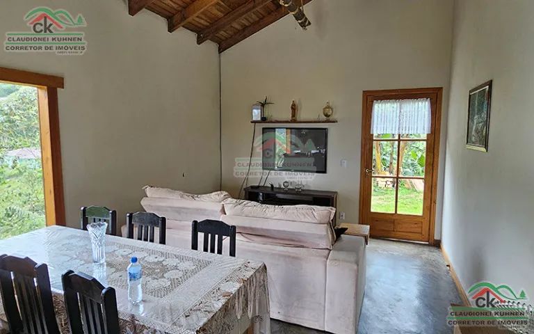 Sítio com casa 03 quartos em Águas Mornas - Foto 3