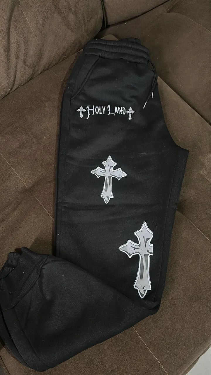 Calça moletom Chrome Hearts  - Foto 4