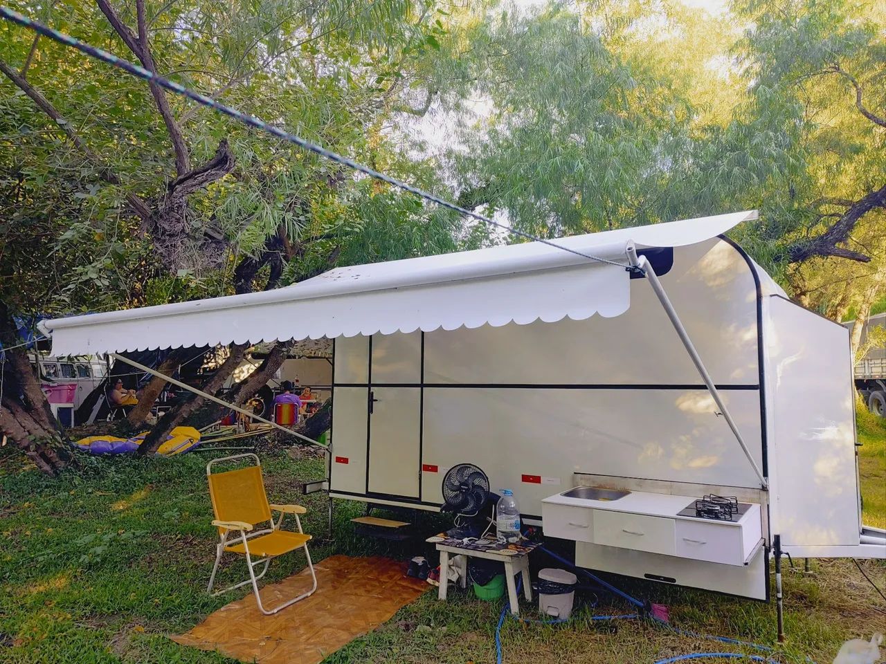 Trailer de acampamento 