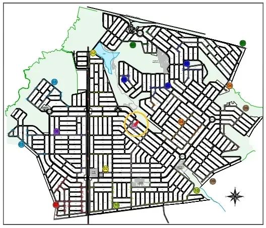 Lote/Terreno para venda possui 840 metros quadrados no Residencial Ninho Verde II - Pardin - Foto 9