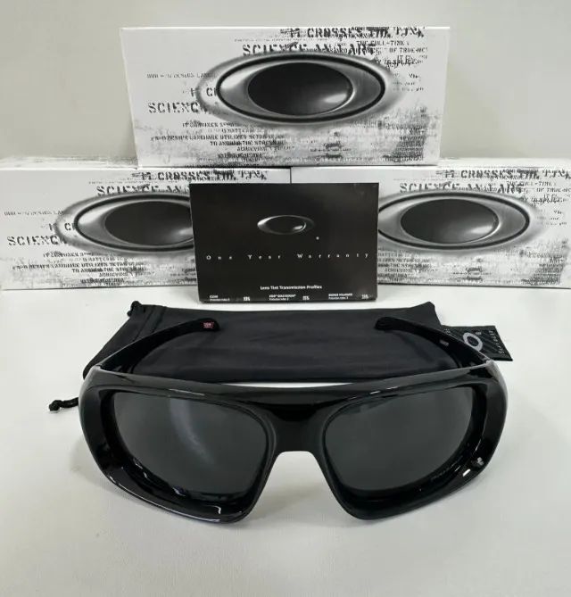 óculos oakley belleville black lentes polarizadas  - Foto 3