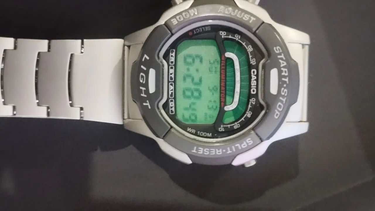 Relógio Casio W-729H vintage digital 