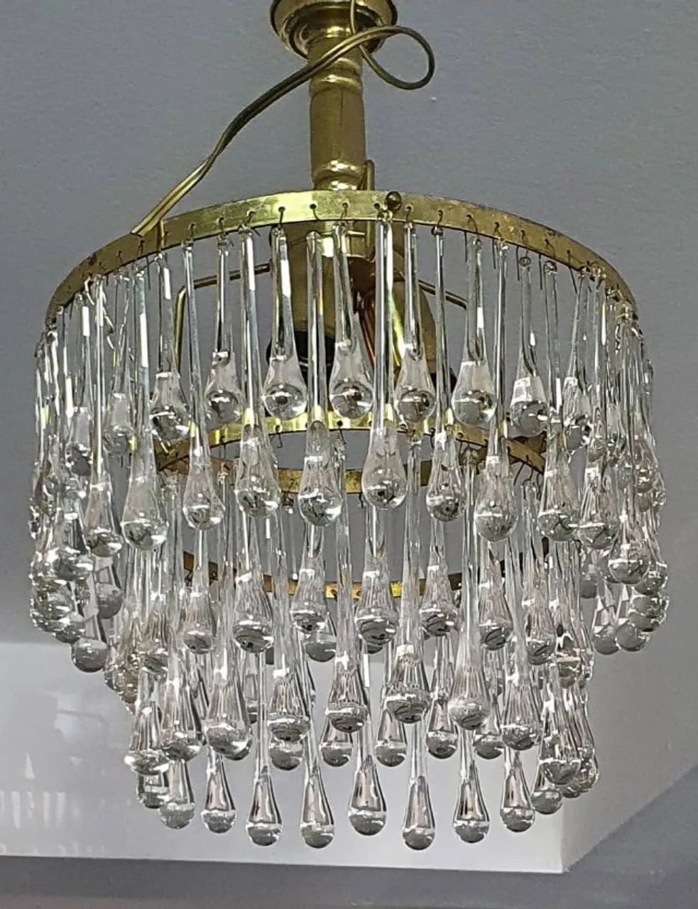 lustre gotas de cristal - Foto 5