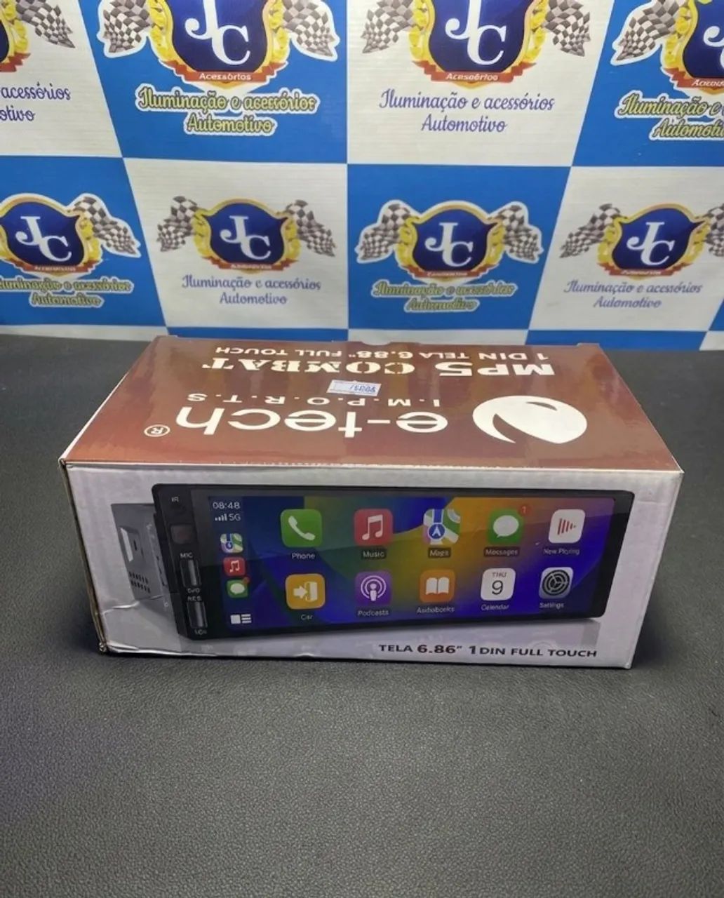 MP5 1 DIN Full Touch 6.86? - Espelhamento e Bluetooth - Foto 2