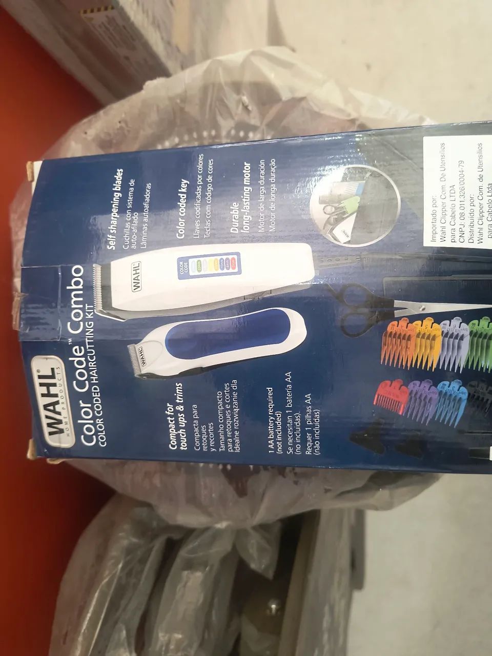 Máquina cortar cabelo Color Code combo Wahl com 2 Maquinas  - Foto 2