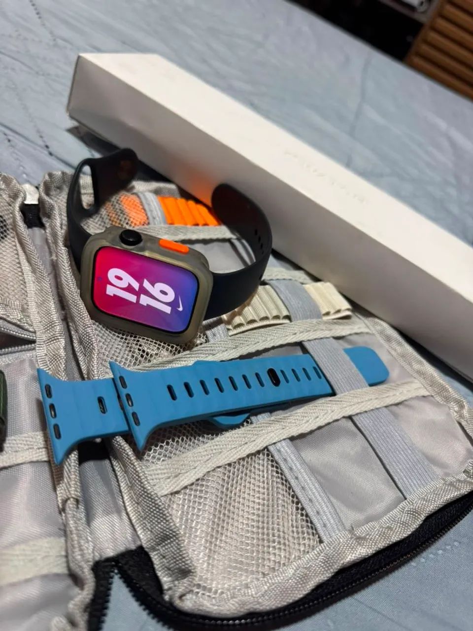 V/T Apple watch 8 45mm completo( troco por Galaxy watch 8 ou ultra). - Foto 4