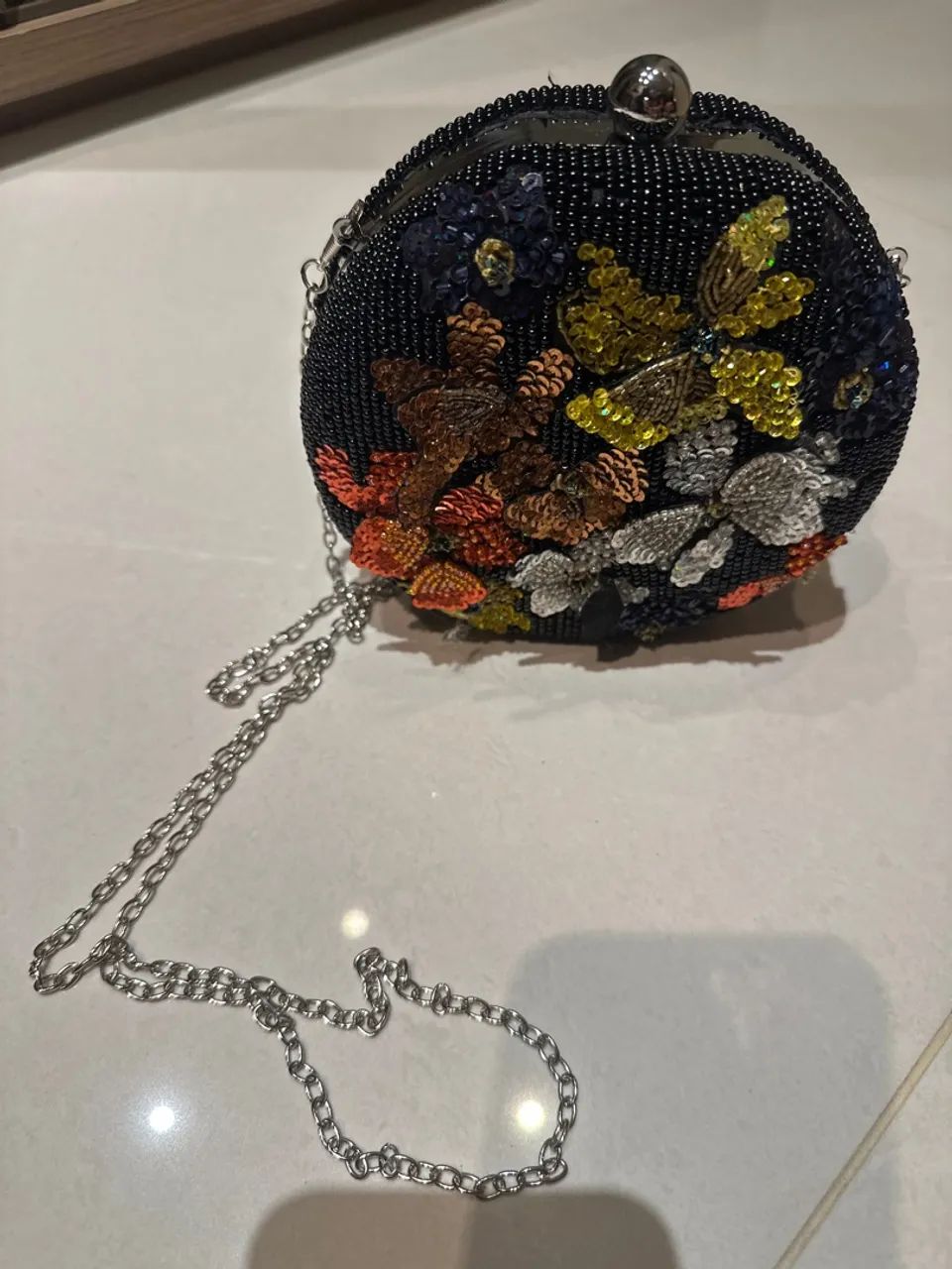 Bolsa Zara bordada 