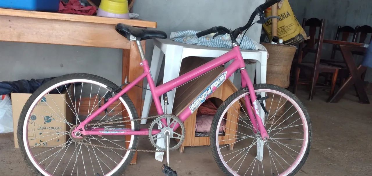 Bicicleta Aro 26 Rosa - Para Uso ou Reforma - Foto 2