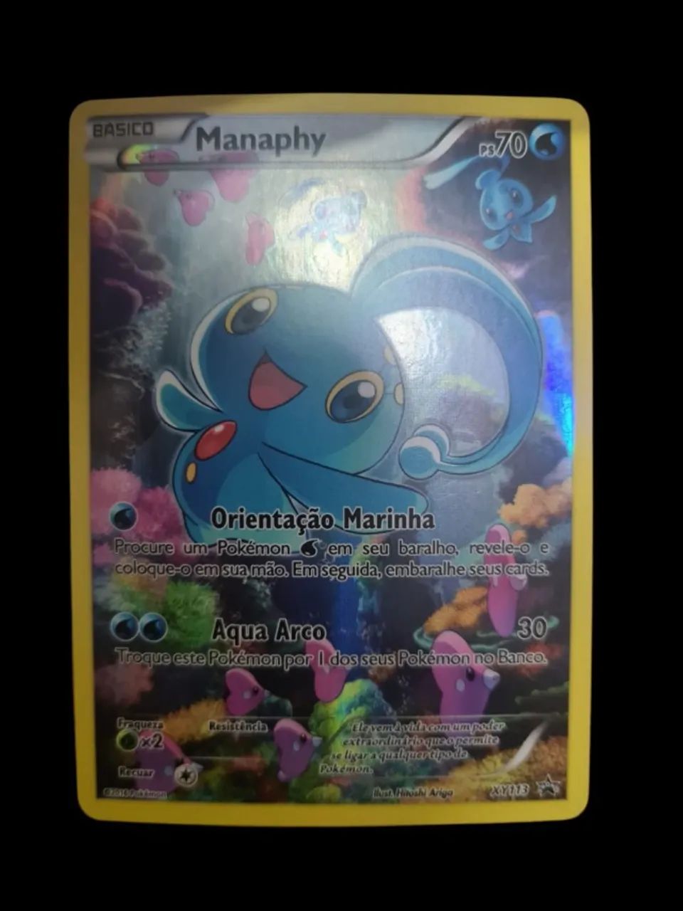 Carta Pokémon Manaphy XY113 Full Art