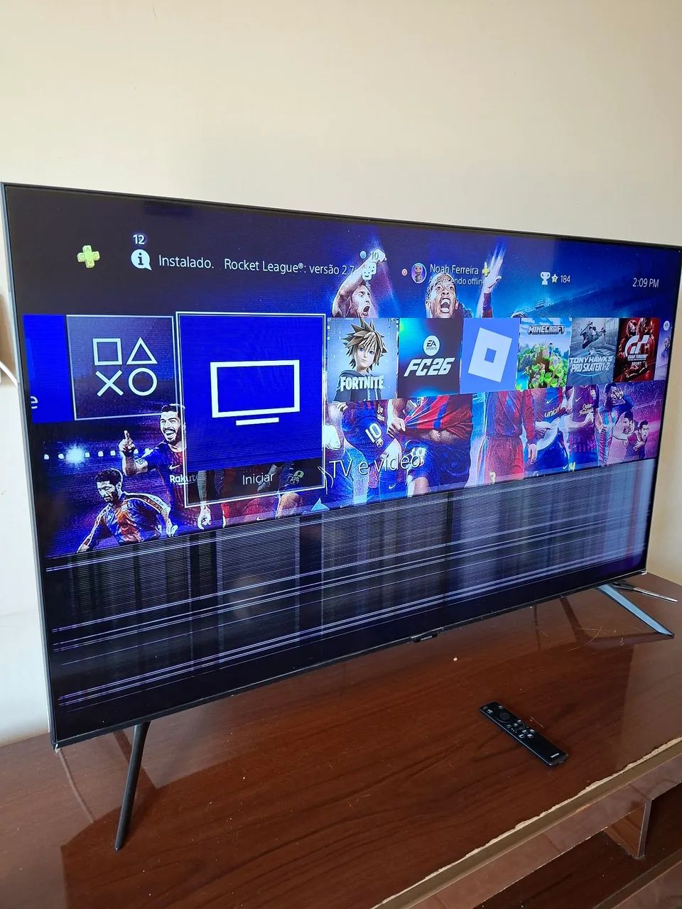 TV Samsung 50" - com defeito