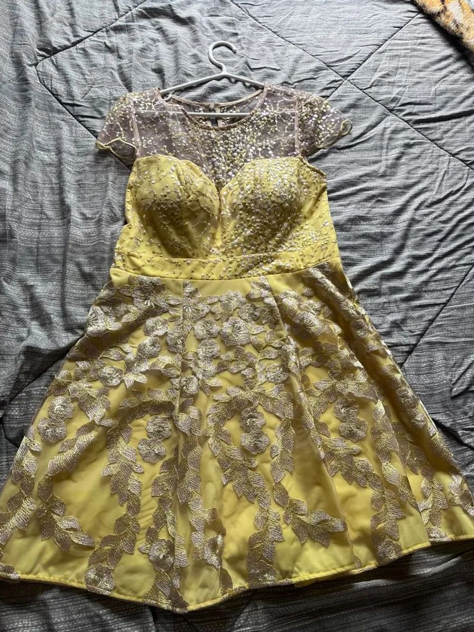 Vestido amarelo - Foto 5
