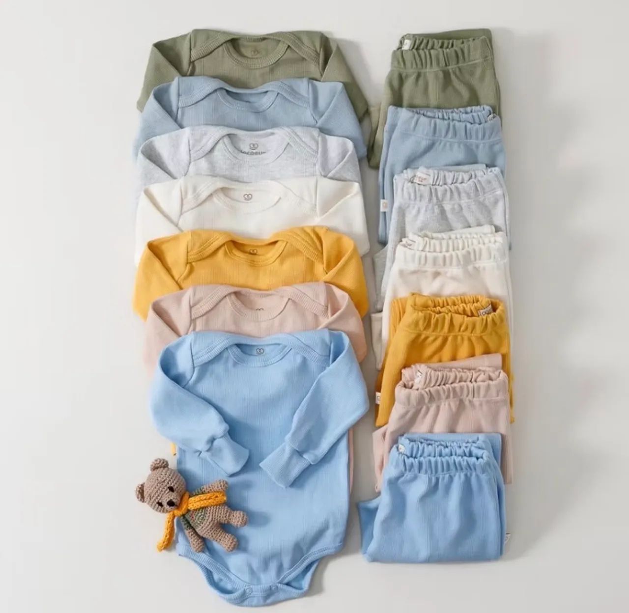 Kit de roupas de bebê 