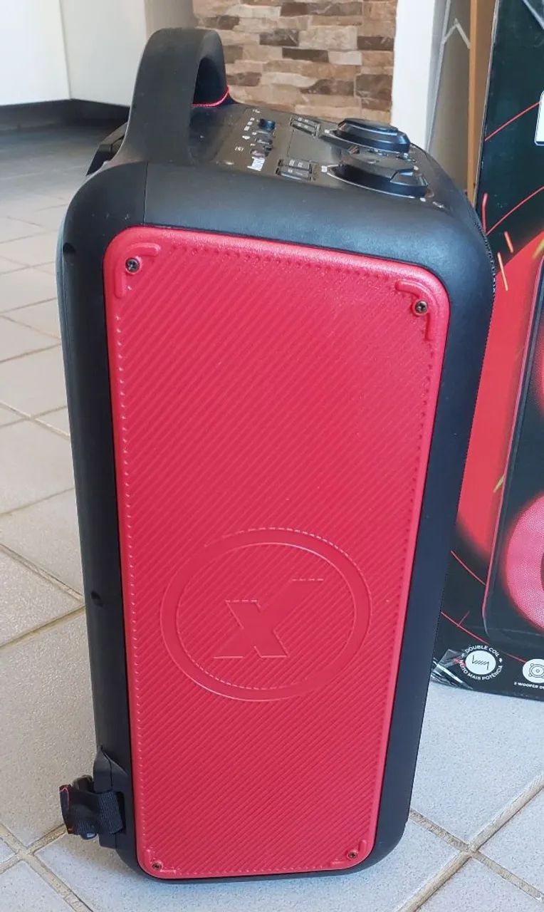 Caixa de som bluetooth e entrada auxiliar  - Foto 5