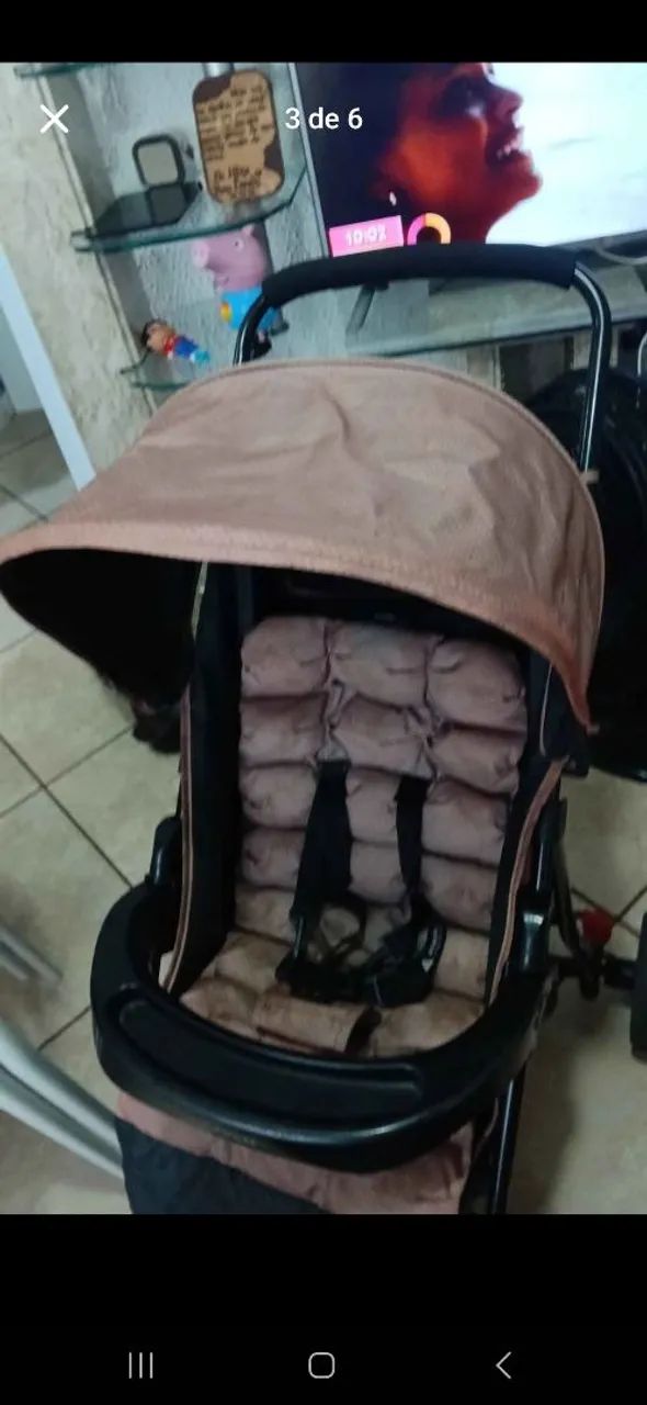 Carrinho de bebê cosco - Foto 4