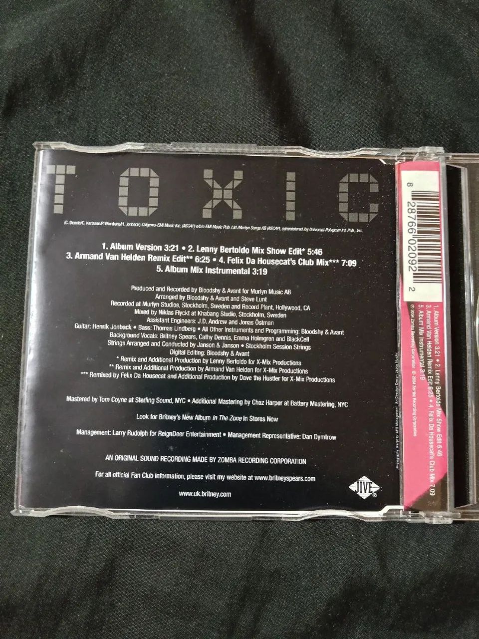 Britney Spears single Toxic. - Foto 2