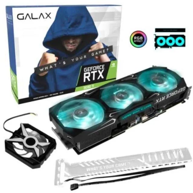  GALAX RTX 3080 SG 12GB GDDR6X 4 FANS ZERADA + GARANTIA ! IGUAL 4070 s !!! - Foto 6