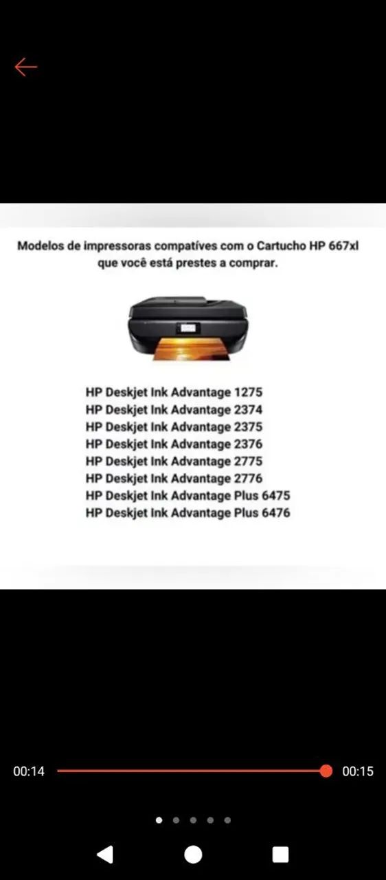 Vendo cartuchos HP Novos - Foto 2