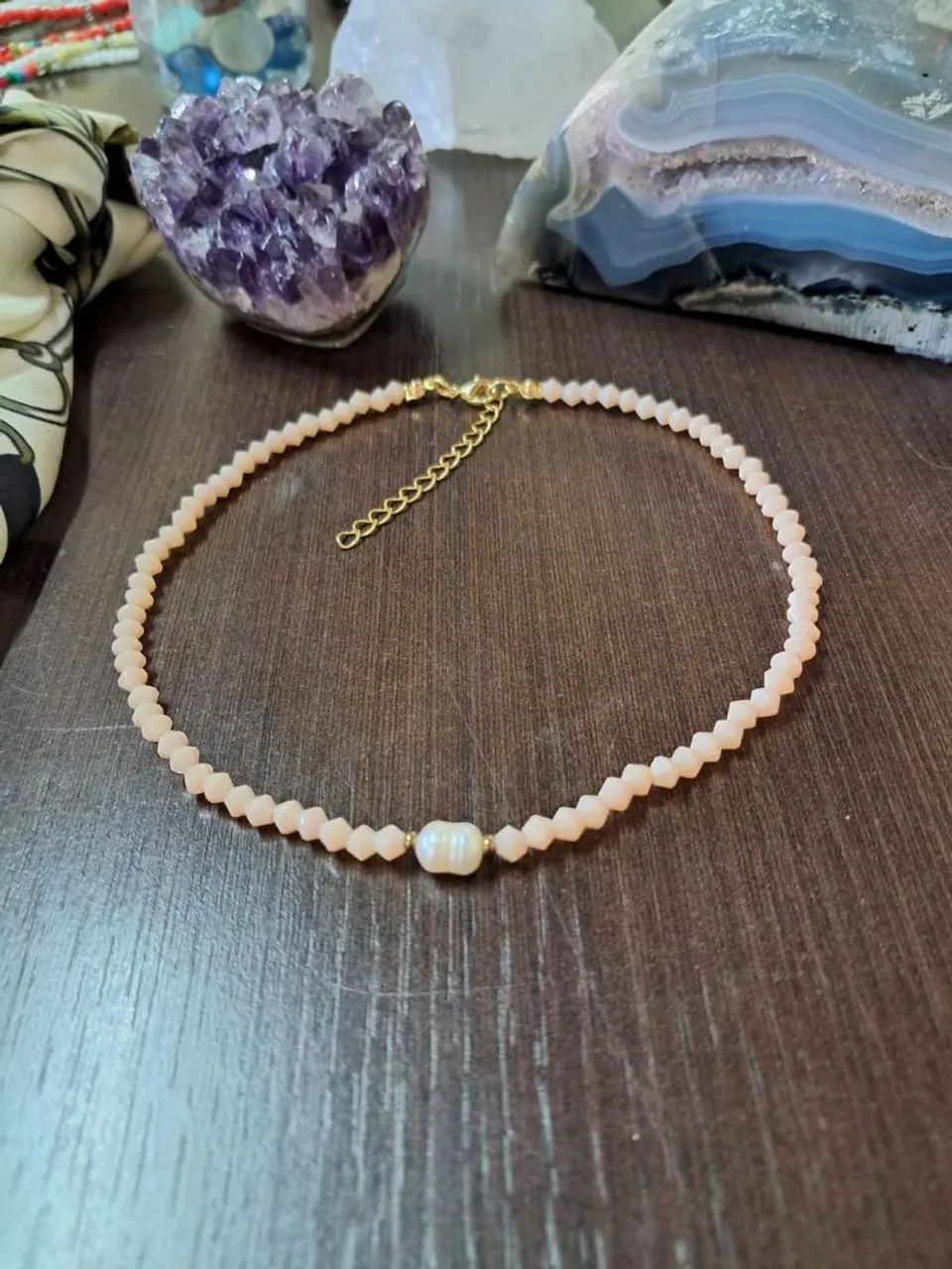  CHOKER CRISTAL NUDE  - Foto 2