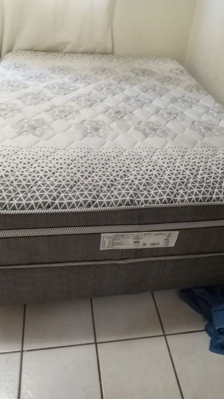 Cama King Size Casal Semi Nova/ Absolutamente Conservada - Foto 2