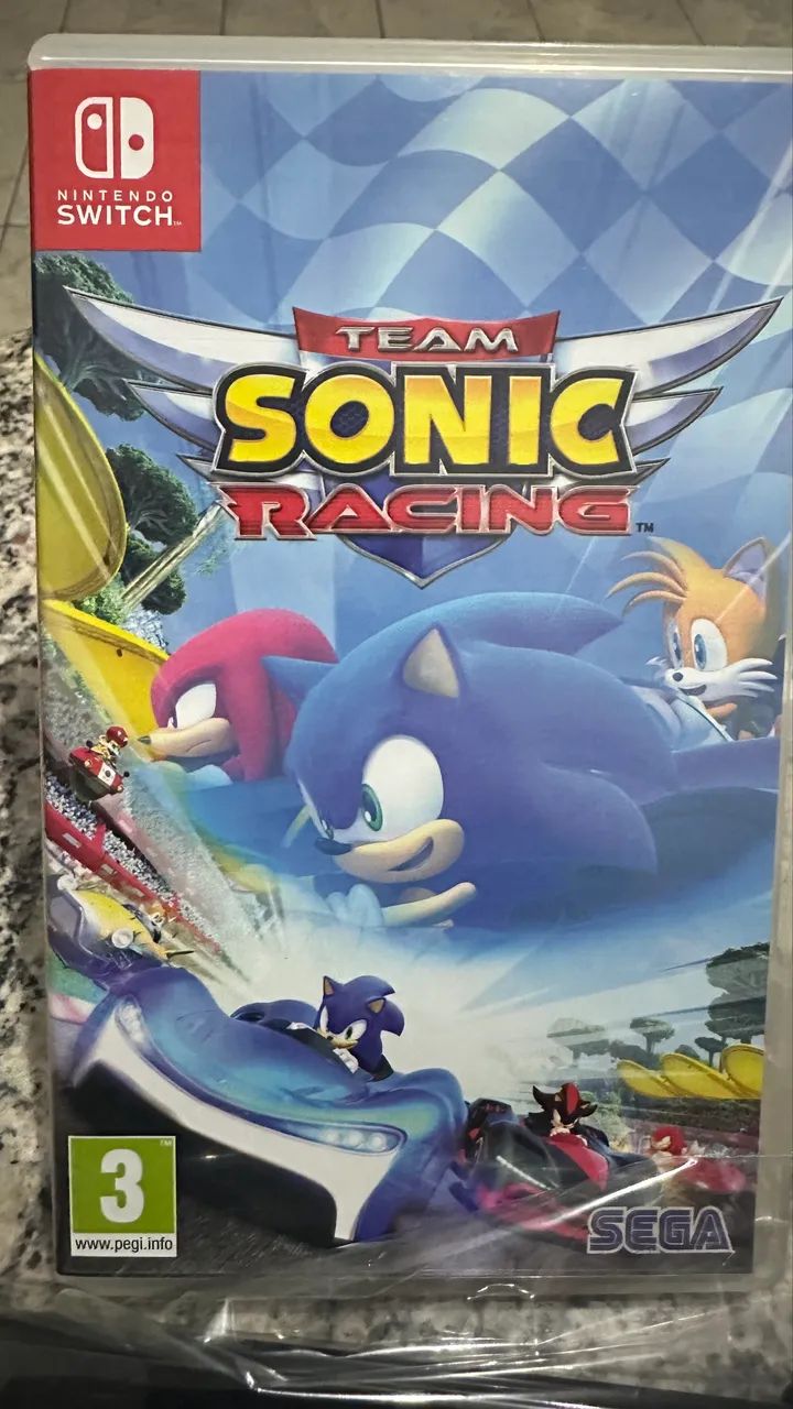 jogo equipe sonic racing (nintendo switch)