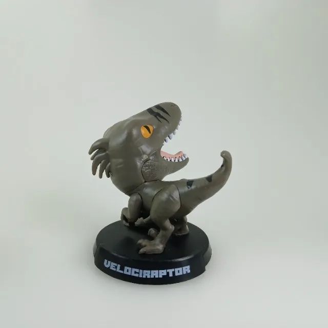 Boneco Velociraptor Jurassic World Bobs (cód 616) - Foto 2