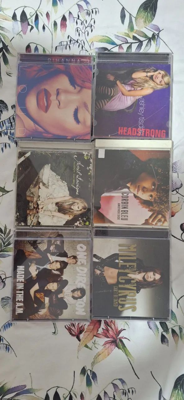 CDs diversos cantores 