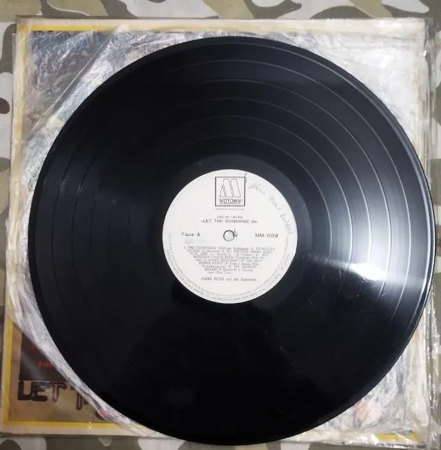 LP Vinil Diana Ross & The Supremes - Let The Sunshine In (1969) VG/VG+ - Foto 3