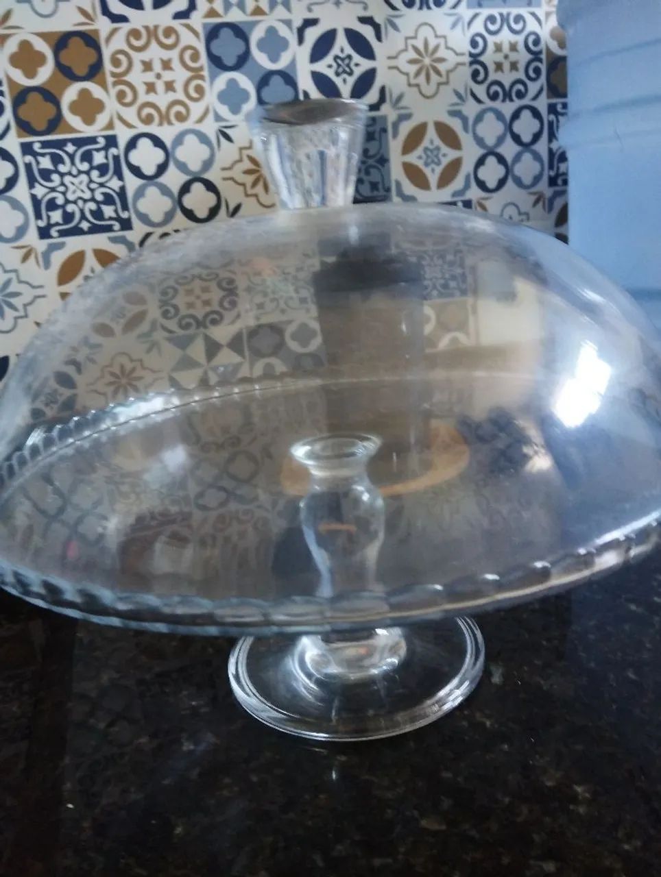 Boleira de cristal 