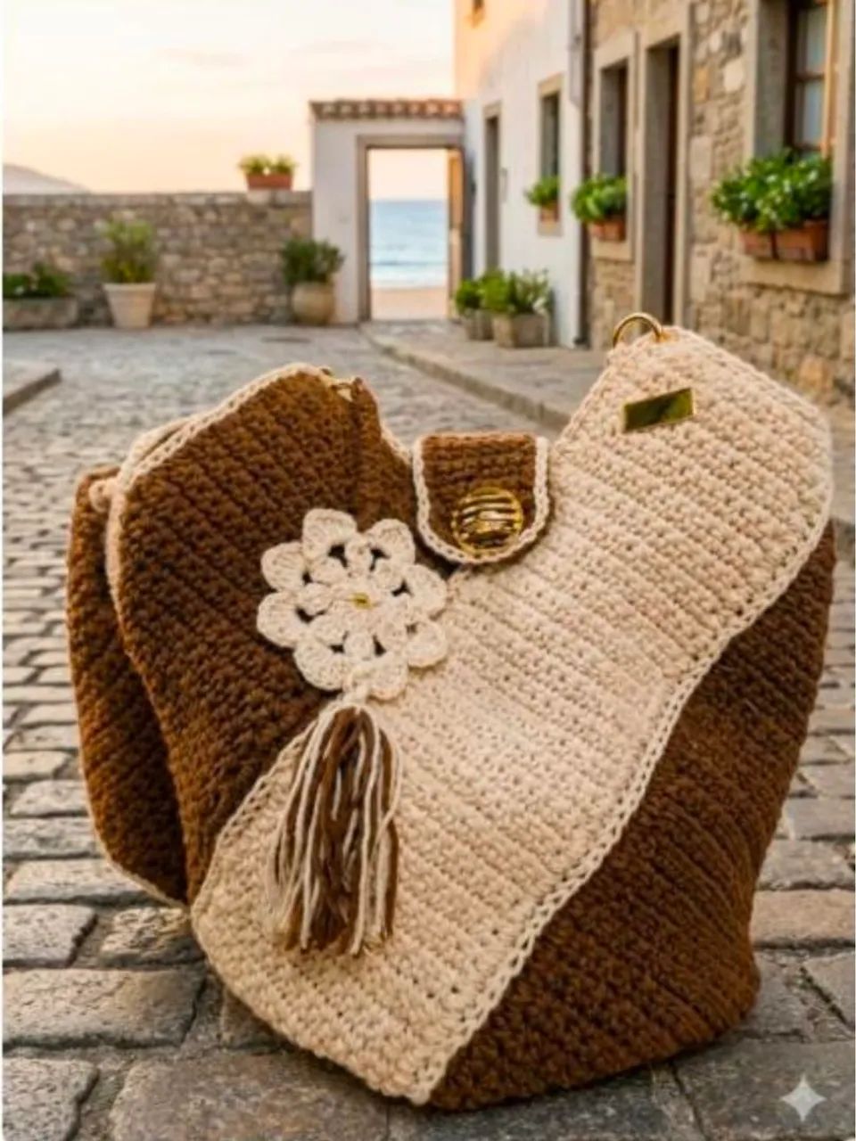 Bolsa de crochê  - Foto 3