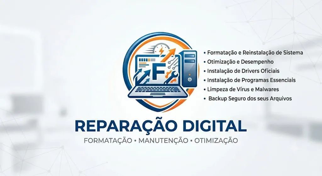 Formatação de PC e notebook