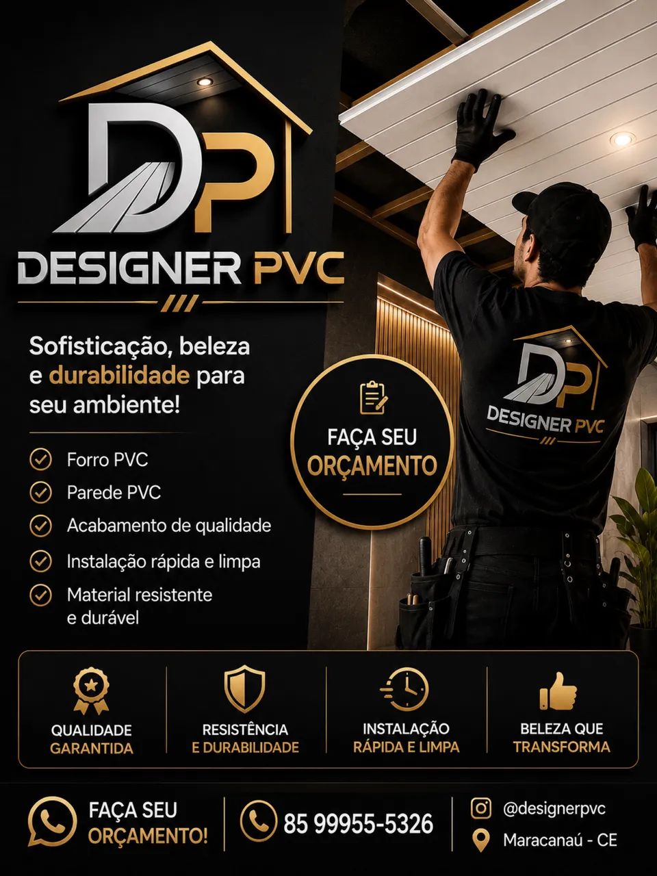 Forro pvc ideal pra seu ambiente 