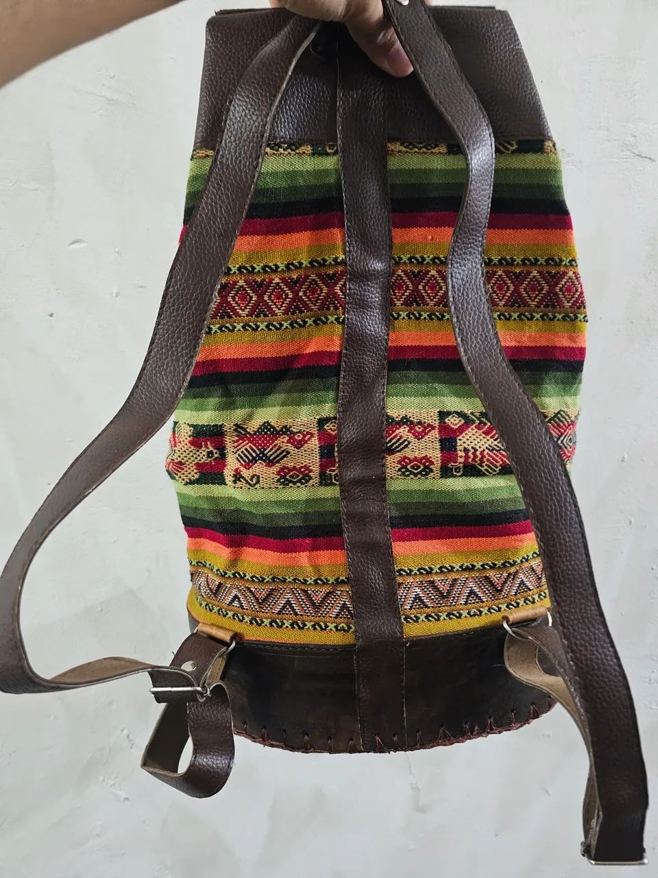 Mochila artesanal chileno Boho - Foto 2