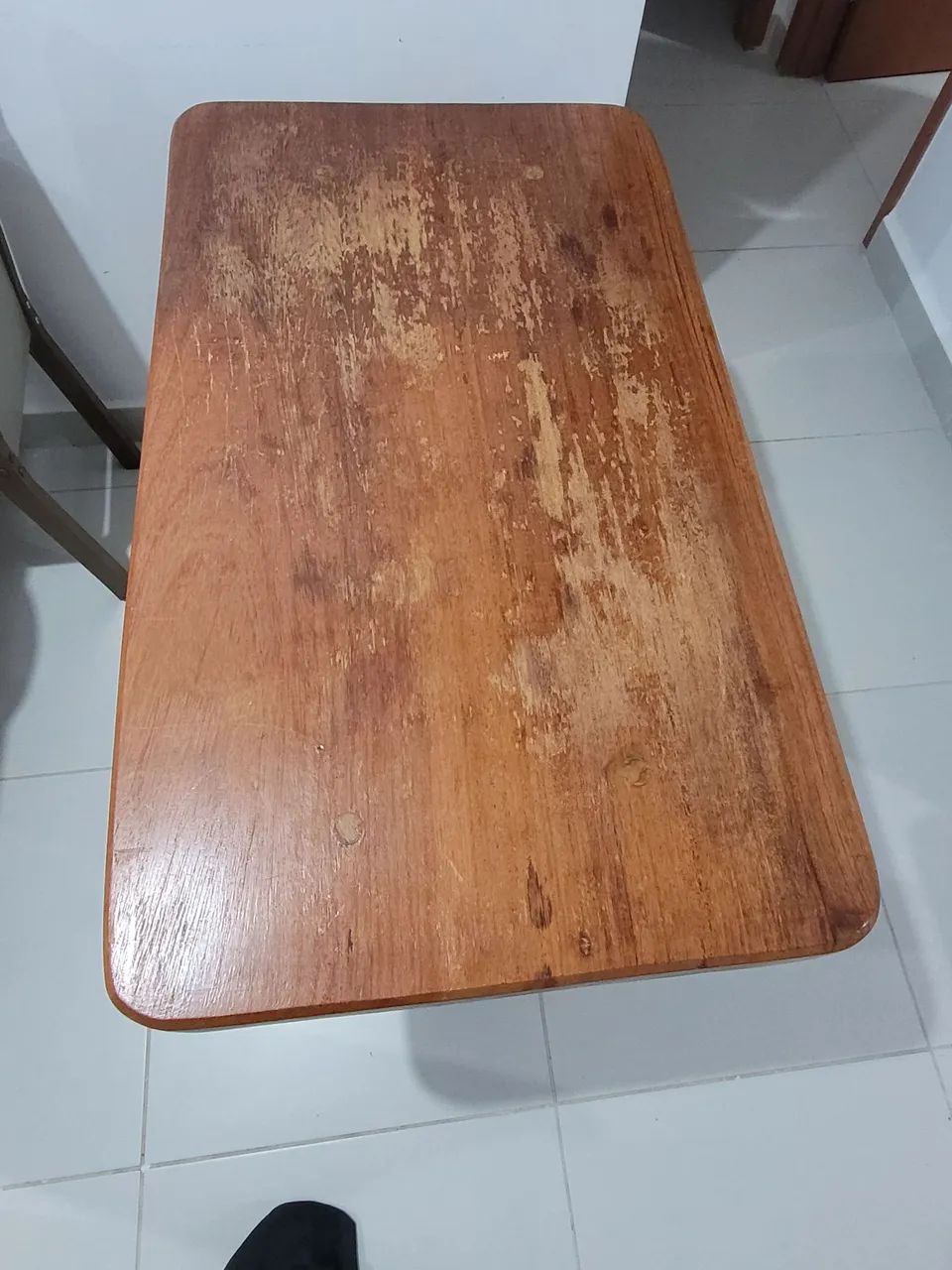 Mesa rústica de madeira maciça  - Foto 3