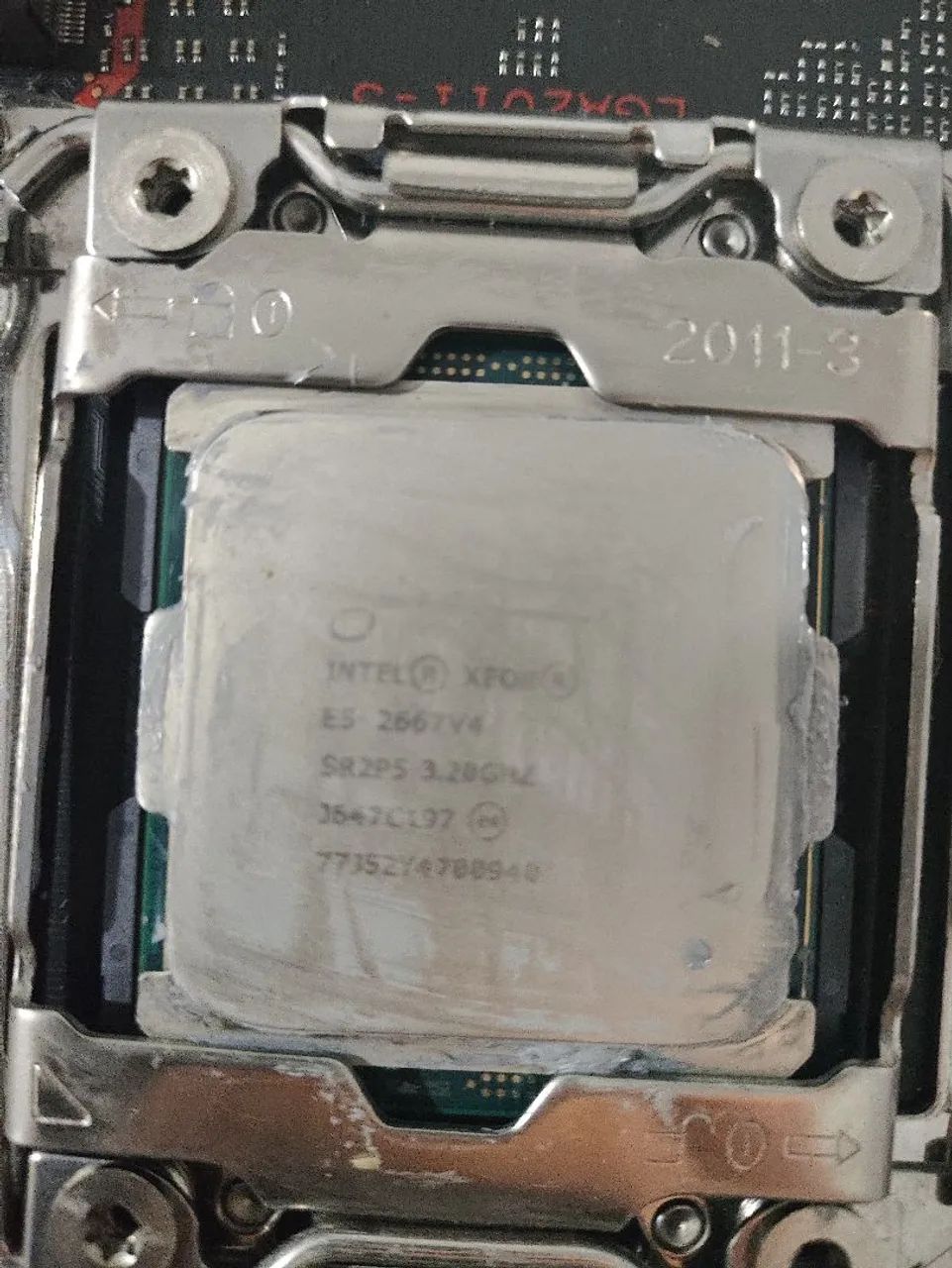 Vendo placa mãe x99 H9S com processador  - Foto 3