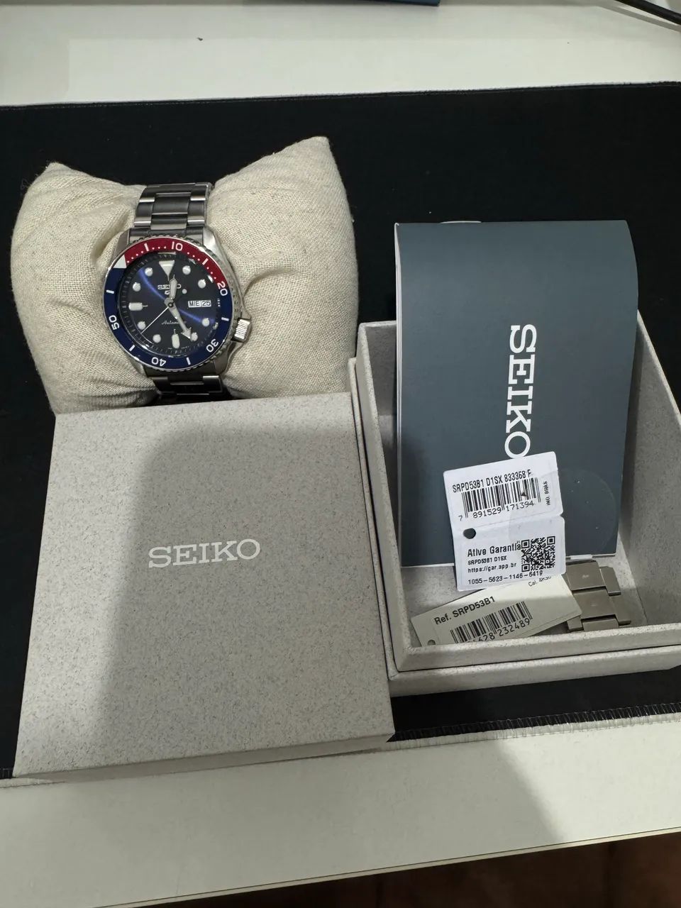 Seiko 5 Sports Pepsi 