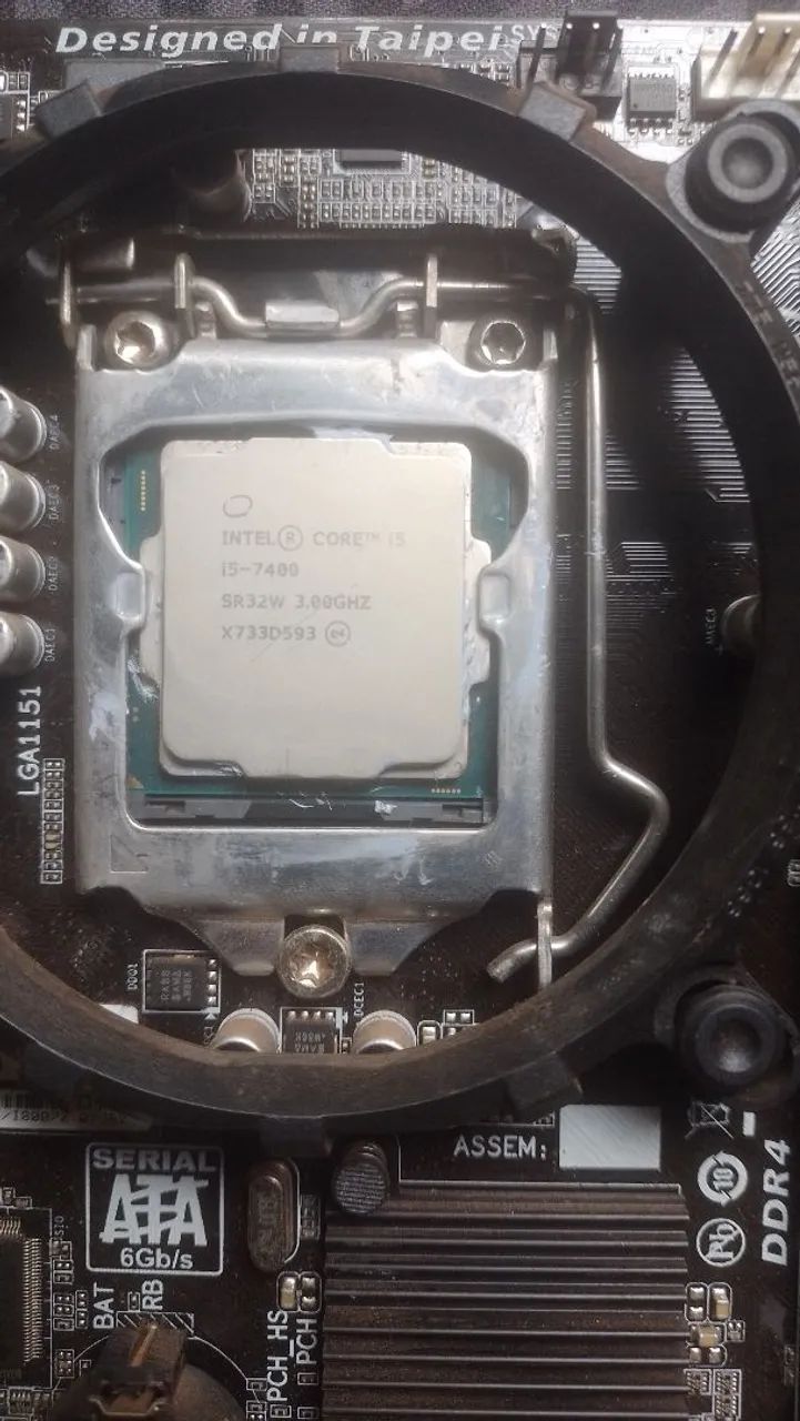 Placa mãe h110m com i5 7400  - Foto 2