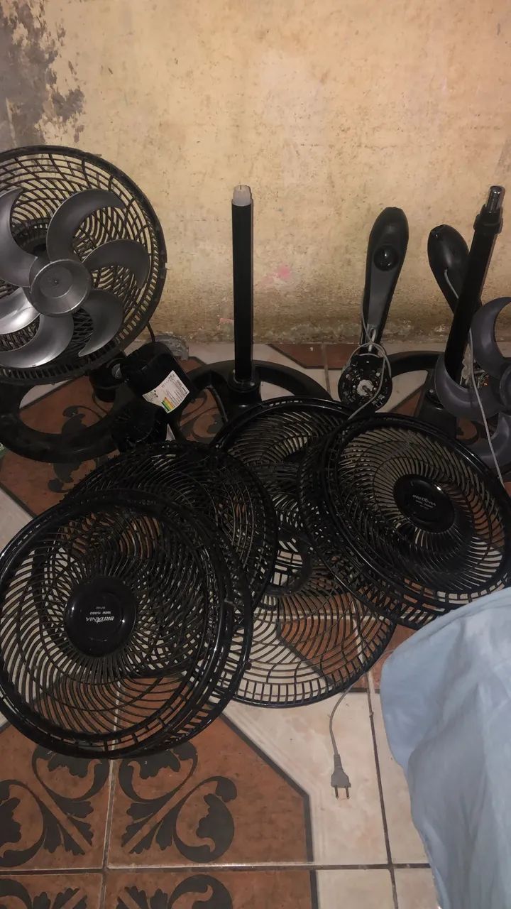 Peças ventiladores