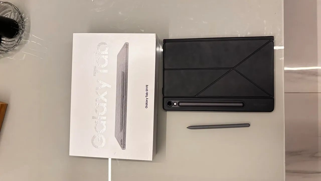 Galaxy Tab S9 FE 128gb com S Pen e Capinha