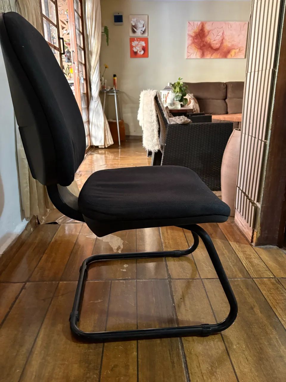 Cadeira de Escritório Preta - Foto 2