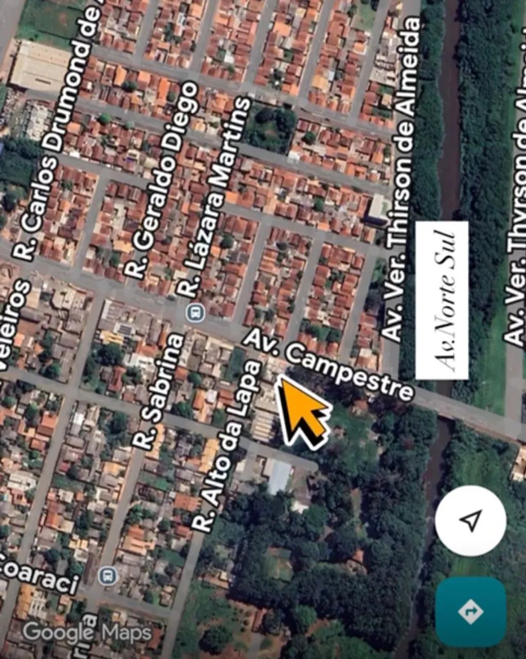 Terreno Comercial Plano com Poço, murado e com calçada  - Foto 2