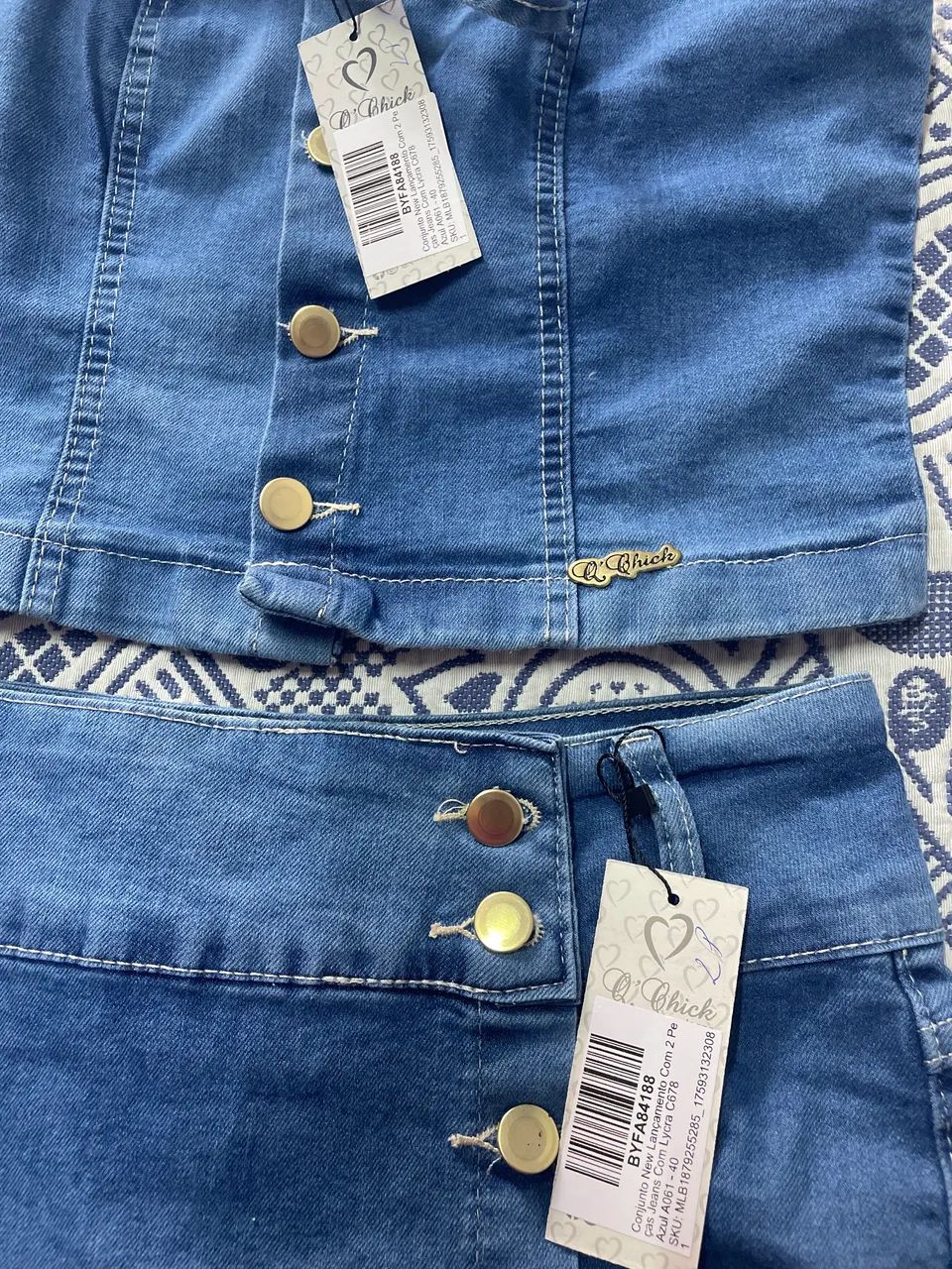 Conjunto jeans - Foto 3