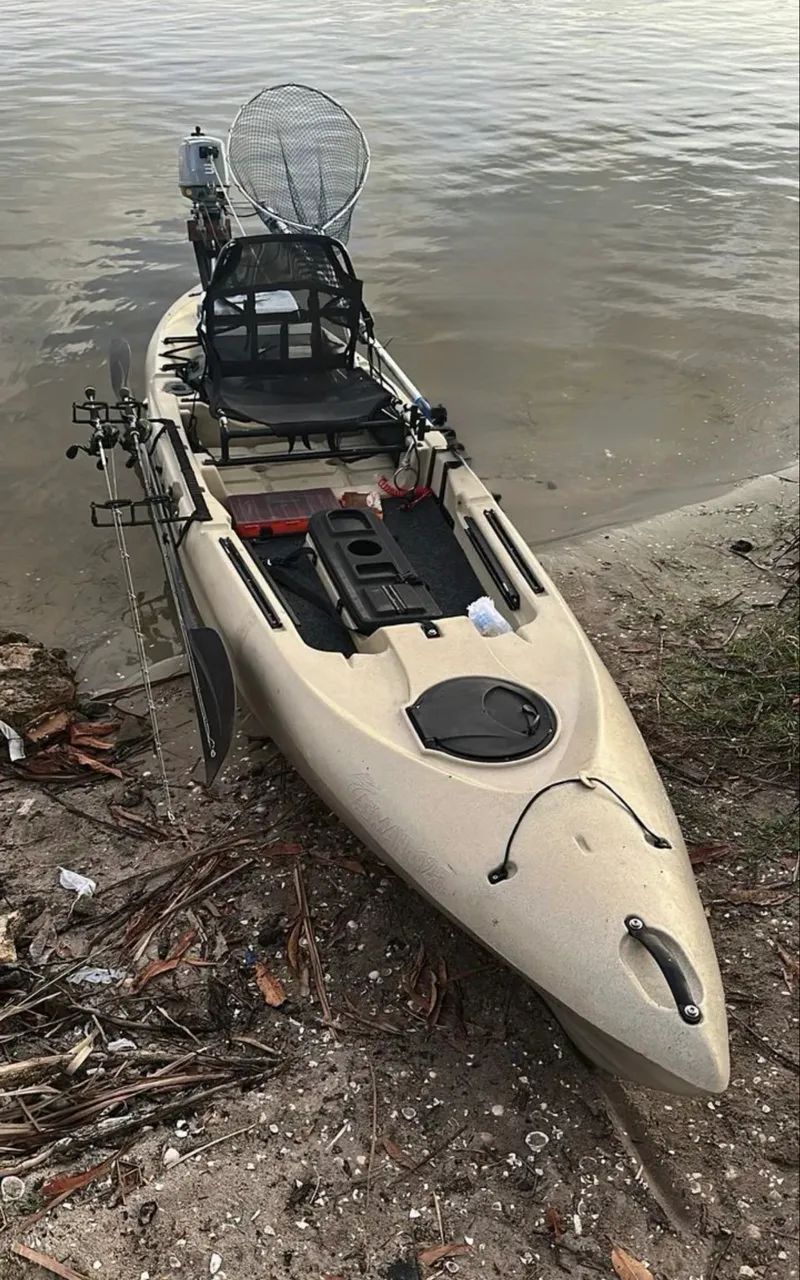 Caiaque Caiman 125 Pro + Motor Hidea 3HP Completo - Foto 2