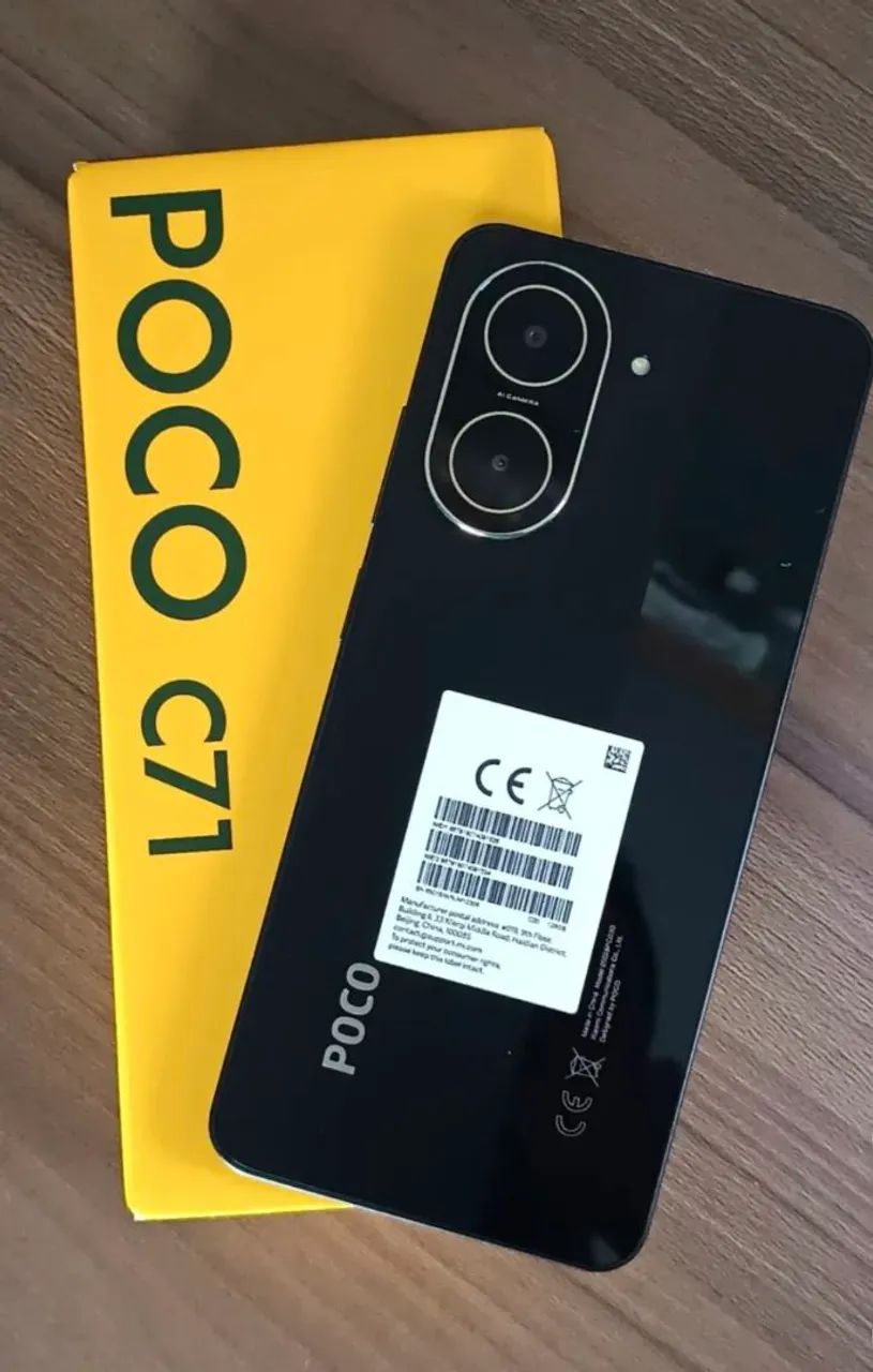 Top Custo e Benefício - Poco - 128Gb/4 - Preto - C71 - Câmera boa 