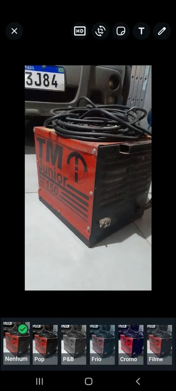 Máquina de solda
