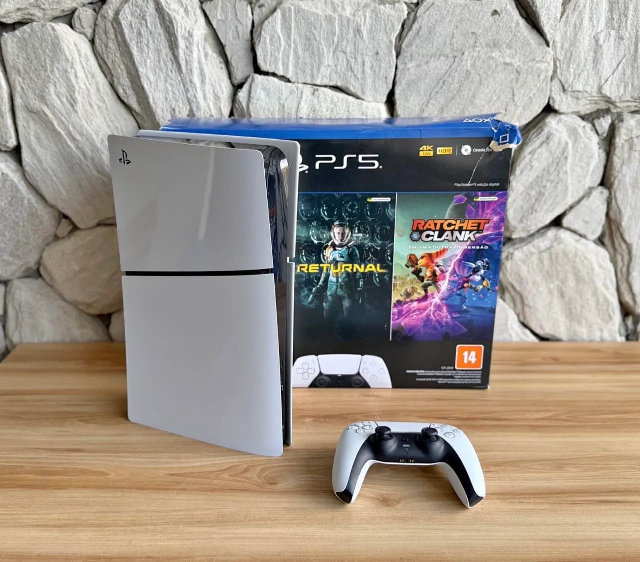 Vendo PS5 Slim 1TB Perfeito