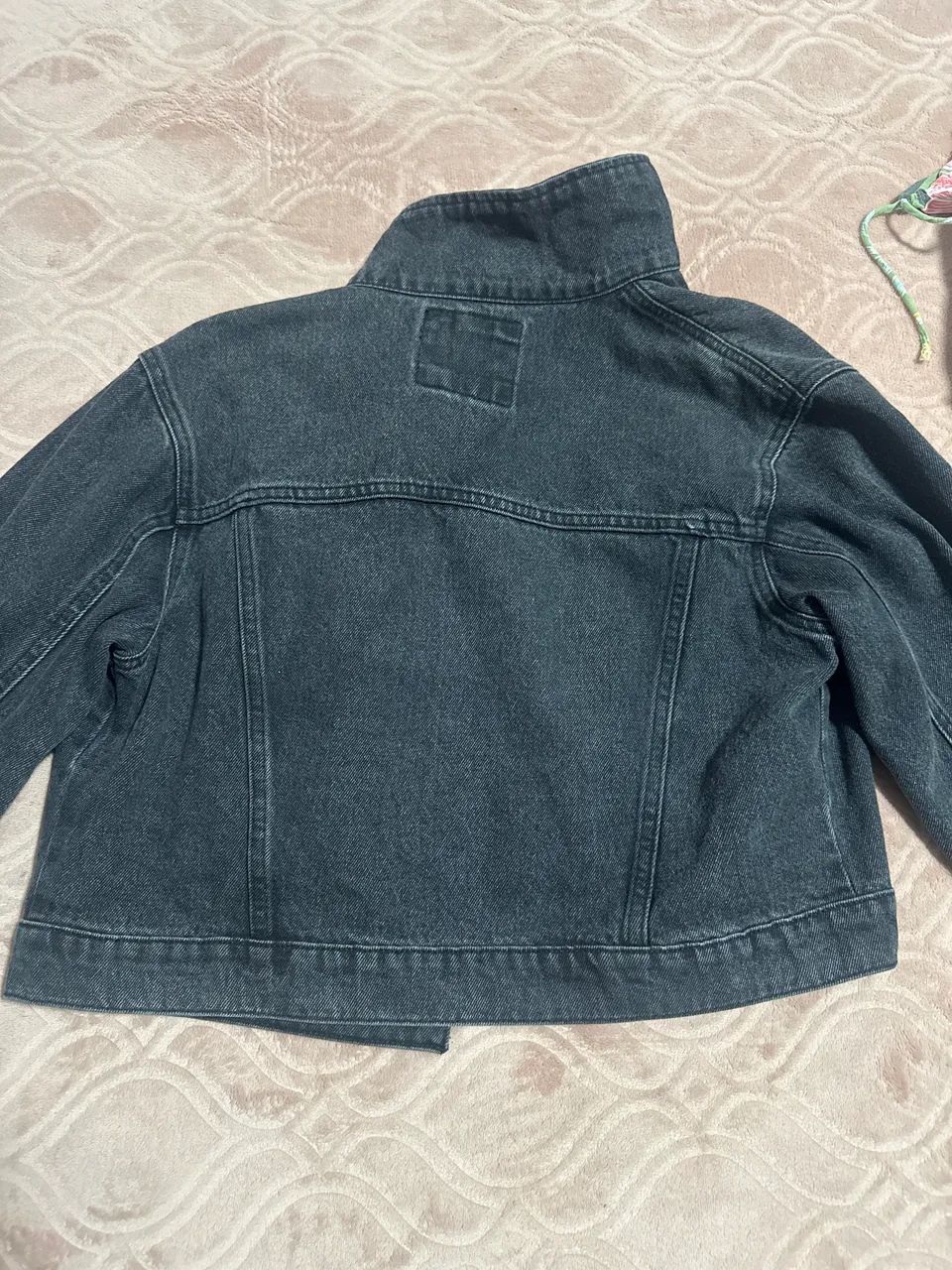 Jaqueta preta jeans  - Foto 2