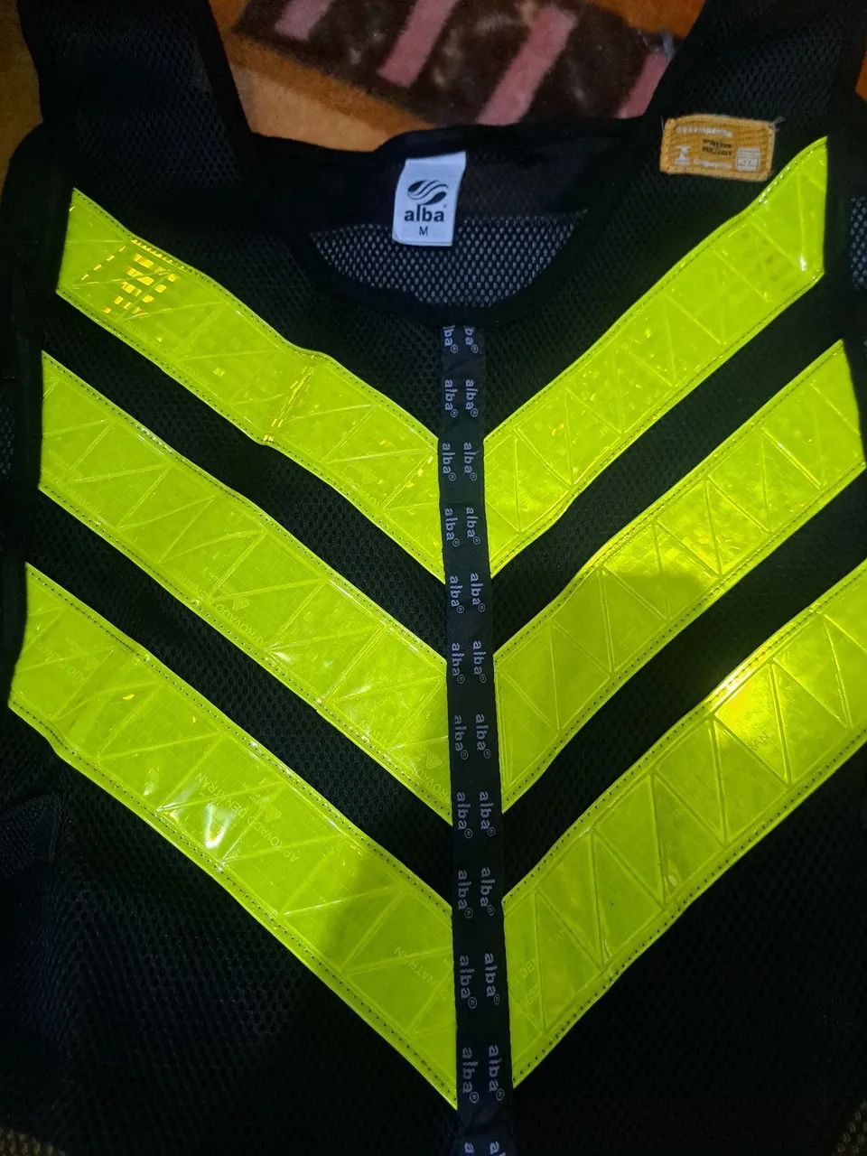 Colete refletivo original da alba